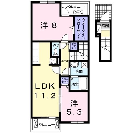 スペランツァ　IIIの物件間取画像